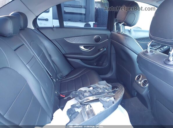 55SWF4JBXGU162342 2016 MERCEDES-BENZ C-CLASS Black Vista de la etiqueta del VIN