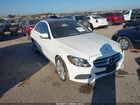 2016 Mercedes-benz C 300 4matic White vin: 55SWF4KB1GU112637
