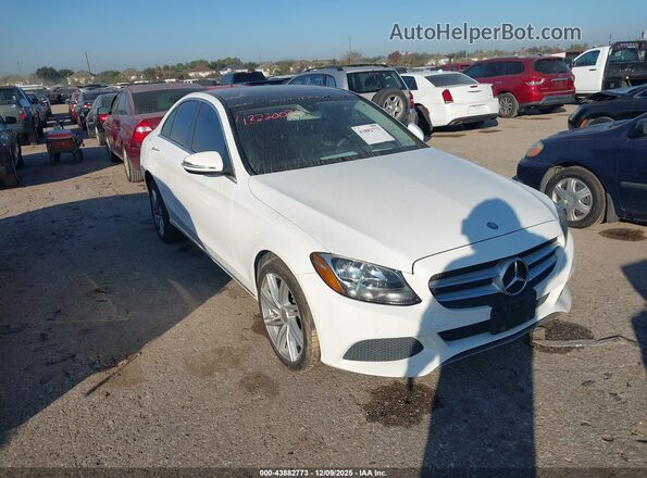 55SWF4KB1GU112637 2016 MERCEDES-BENZ C-CLASS White Front right