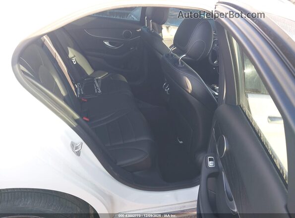 55SWF4KB1GU112637 2016 MERCEDES-BENZ C-CLASS White VIN sticker view