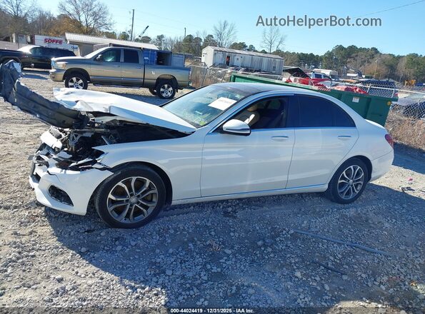 55SWF4KB4GU175151 2016 MERCEDES-BENZ C-CLASS White 