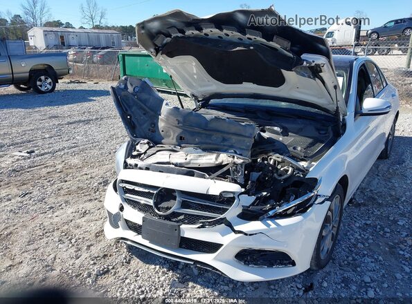 55SWF4KB4GU175151 2016 MERCEDES-BENZ C-CLASS White Դիմացի տեսք