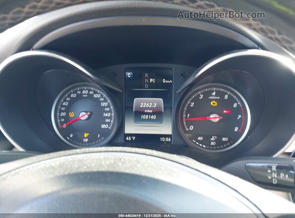 55SWF4KB4GU175151 2016 MERCEDES-BENZ C-CLASS White Հետևի նստատեղերի տեսք