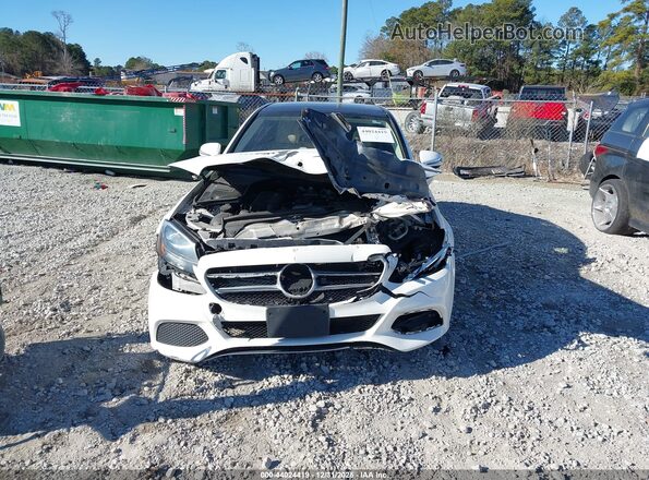 55SWF4KB4GU175151 2016 MERCEDES-BENZ C-CLASS White Սալոնի հետևի տեսք