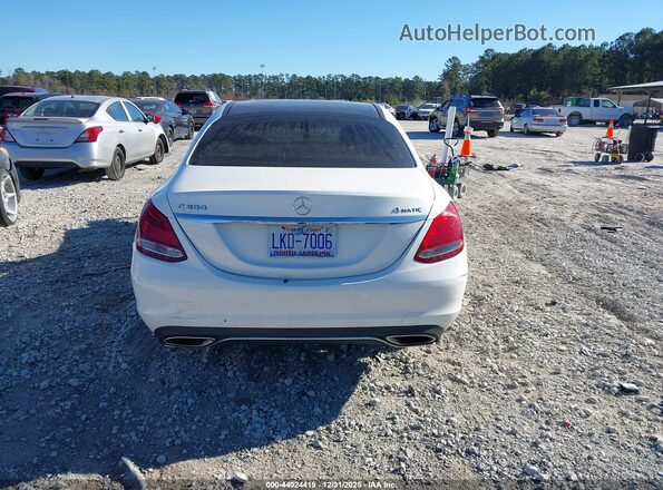55SWF4KB4GU175151 2016 MERCEDES-BENZ C-CLASS White 