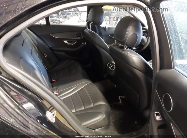 55SWF4KB6GU171070 2016 MERCEDES-BENZ C-CLASS Black VIN կոդի պիտակի տեսք