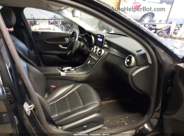 55SWF4KB6GU171070 2016 MERCEDES-BENZ C-CLASS Black Սալոնի դիմացի տեսք