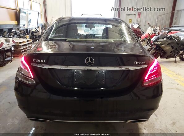 55SWF4KB6GU171070 2016 MERCEDES-BENZ C-CLASS Black 