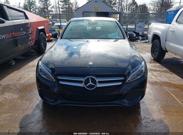 55SWF4KB8GU135185 2016 MERCEDES-BENZ C-CLASS Black Dashboard view