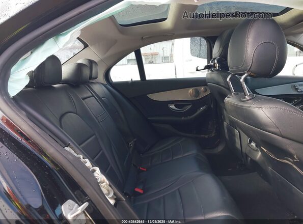 55SWF4KB8GU135185 2016 MERCEDES-BENZ C-CLASS Black VIN sticker view