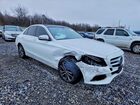 2016 Mercedes-benz C 300 4matic White vin: 55SWF4KBXGU099497