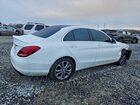 2016 Mercedes-benz C 300 4matic White vin: 55SWF4KBXGU099497