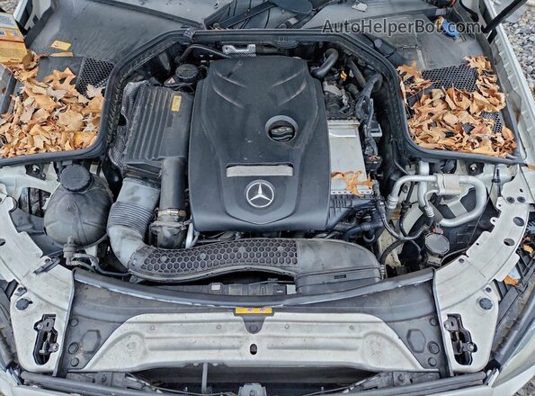 55SWF4KBXGU099497 2016 MERCEDES-BENZ C White Вид задньої частини салону