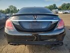 2018 Mercedes-benz C 300 4matic Black vin: 55SWF4KBXJU280879