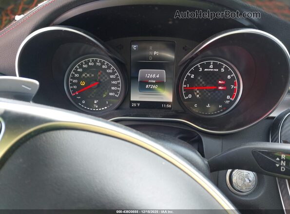 55SWF6EB1JU254145 2018 MERCEDES-BENZ AMG C 43 Black Widok tylnych siedzeń
