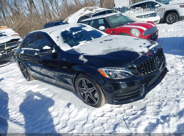55SWF6EB1JU254145 2018 MERCEDES-BENZ AMG C 43 Black Przód prawy