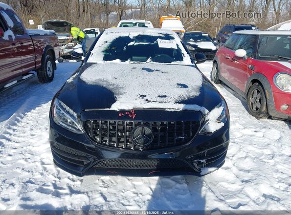 55SWF6EB1JU254145 2018 MERCEDES-BENZ AMG C 43 Black Widok zestawu wskaźników