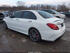 2019 Mercedes-benz Amg C 43 4matic White vin: 55SWF6EB1KU304740