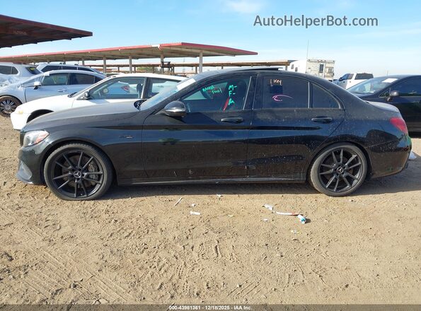 55SWF6EB3HU190815 2017 MERCEDES-BENZ AMG C 43 Black Widok wnętrza 360 stopni