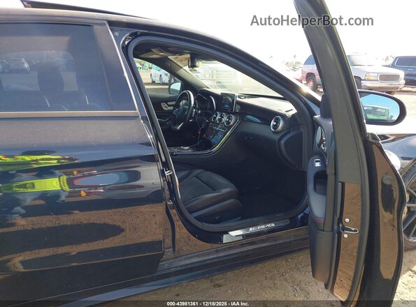 55SWF6EB3HU190815 2017 MERCEDES-BENZ AMG C 43 Black Widok wnętrza z przodu