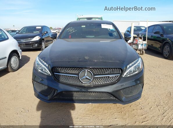 55SWF6EB3HU190815 2017 MERCEDES-BENZ AMG C 43 Black Widok zestawu wskaźników