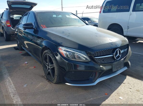 55SWF6EB4HU181878 2017 MERCEDES-BENZ AMG C 43 Black Przód prawy