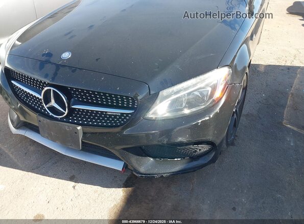 55SWF6EB4HU181878 2017 MERCEDES-BENZ AMG C 43 Black Widok z przodu