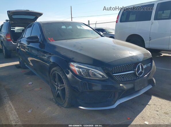 55SWF6EB4HU181878 2017 MERCEDES-BENZ AMG C 43 Black Widok wnętrza z tyłu