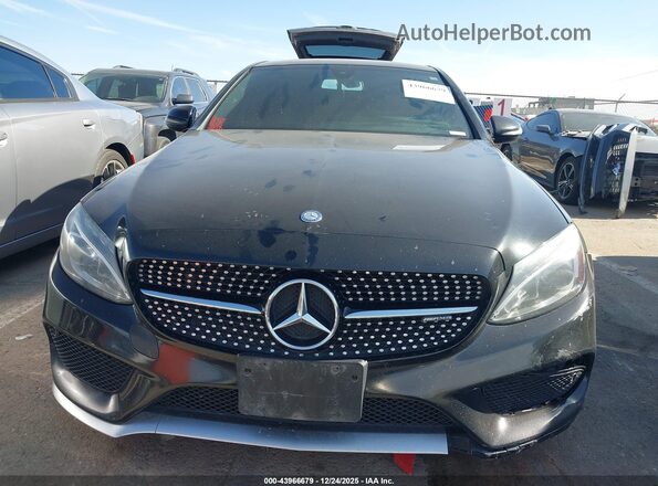 55SWF6EB4HU181878 2017 MERCEDES-BENZ AMG C 43 Black Widok zestawu wskaźników