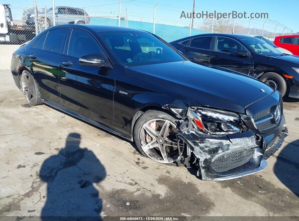 55SWF6EB5JU251233 2018 MERCEDES-BENZ AMG C 43 Black Delantero derecho