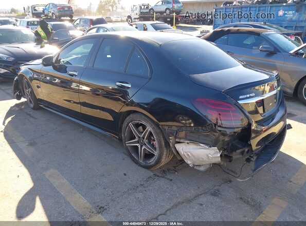 55SWF6EB5JU251233 2018 MERCEDES-BENZ AMG C 43 Black Trasero izquierdo