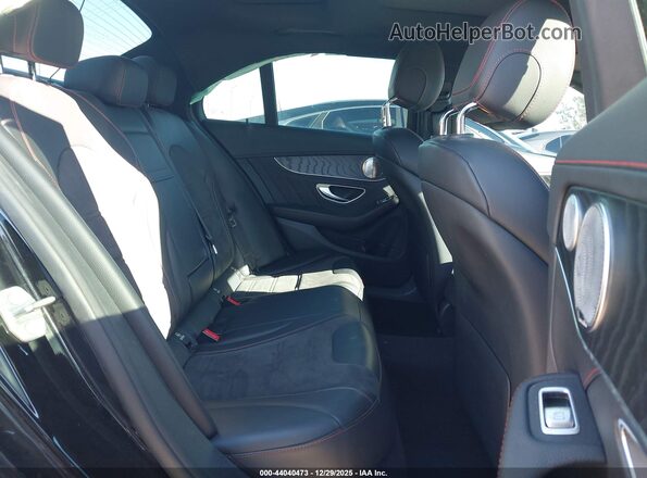 55SWF6EB5JU251233 2018 MERCEDES-BENZ AMG C 43 Black Vista de la etiqueta del VIN