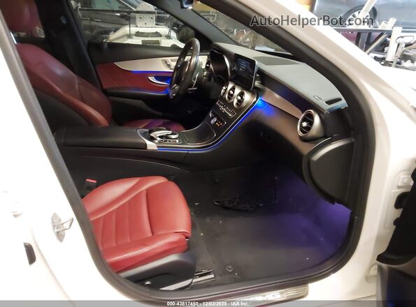 55SWF6EB6LU328758 2020 MERCEDES-BENZ AMG C 43 White Vista interior delantera