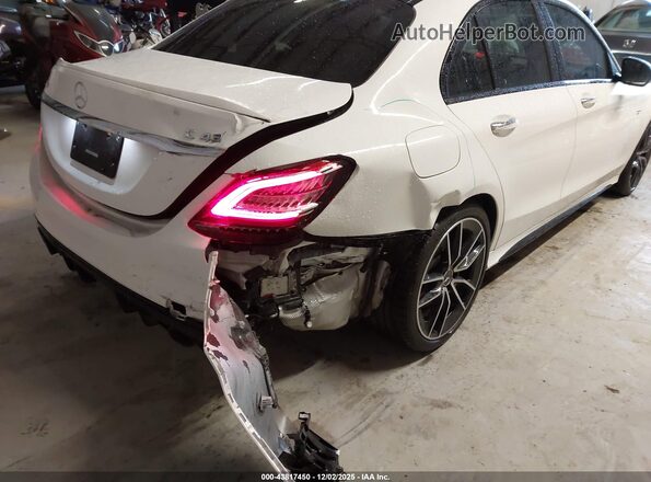 55SWF6EB6LU328758 2020 MERCEDES-BENZ AMG C 43 White Vista frontal