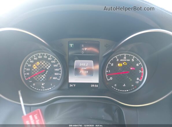 55SWF6EB7JU256613 2018 MERCEDES-BENZ AMG C 43 Silver Rear seats view