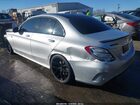 2018 Mercedes-benz Amg C 43 4matic Silver vin: 55SWF6EB7JU256613