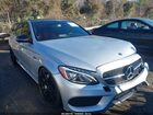 2018 Mercedes-benz Amg C 43 4matic Silver vin: 55SWF6EB7JU256613