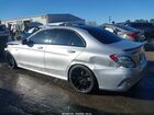 2018 Mercedes-benz Amg C 43 4matic Silver vin: 55SWF6EB7JU256613