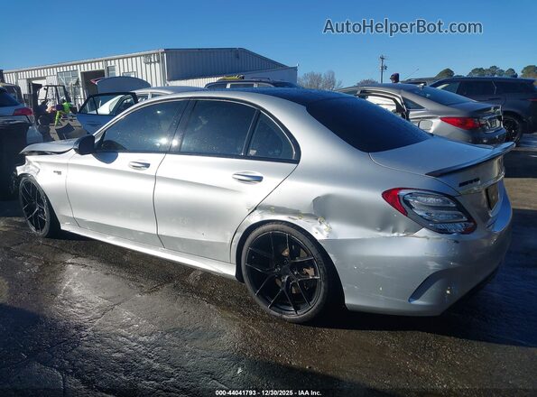 55SWF6EB7JU256613 2018 MERCEDES-BENZ AMG C 43 Silver 360 interior view