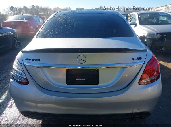55SWF6EB7JU256613 2018 MERCEDES-BENZ AMG C 43 Silver 