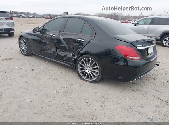 55SWF6EB9HU219959 2017 MERCEDES-BENZ AMG C 43 Black უკანა მარცხენა