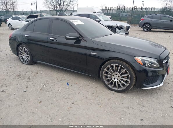 55SWF6EB9HU219959 2017 MERCEDES-BENZ AMG C 43 Black წინა მარჯვენა