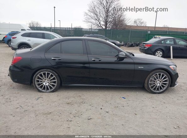 55SWF6EB9HU219959 2017 MERCEDES-BENZ AMG C 43 Black უკანა სალონის ხედი