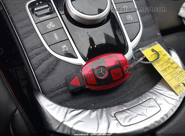 55SWF6EB9HU219959 2017 MERCEDES-BENZ AMG C 43 Black წინა პანელის ხედი