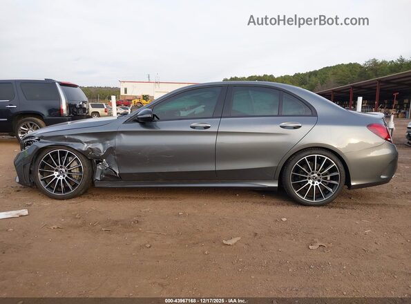 55SWF8DB6KU322647 2019 MERCEDES-BENZ C-CLASS Gray Widok wnętrza 360 stopni