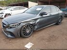 2019 Mercedes-benz C 300   Gray vin: 55SWF8DB6KU322647