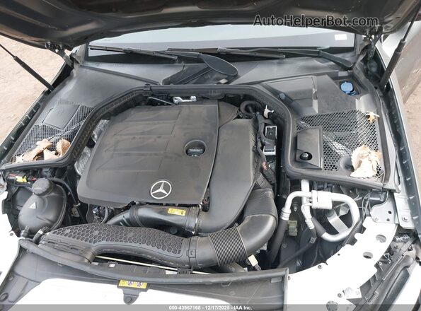 55SWF8DB6KU322647 2019 MERCEDES-BENZ C-CLASS Gray Widok z tyłu