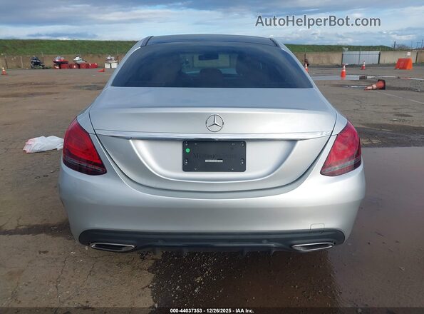 55SWF8DB7KU282904 2019 MERCEDES-BENZ C-CLASS Silver 