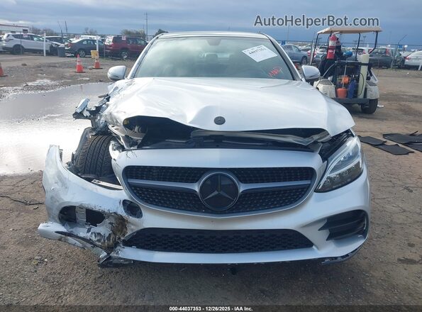 55SWF8DB7KU282904 2019 MERCEDES-BENZ C-CLASS Silver Սարքավորումների վահանակի տեսք