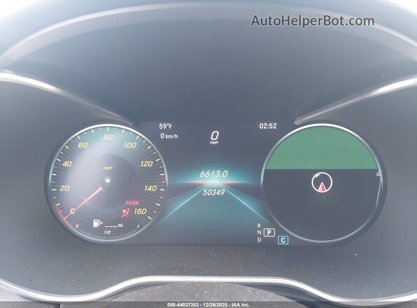 55SWF8DB7KU282904 2019 MERCEDES-BENZ C-CLASS Silver Հետևի նստատեղերի տեսք